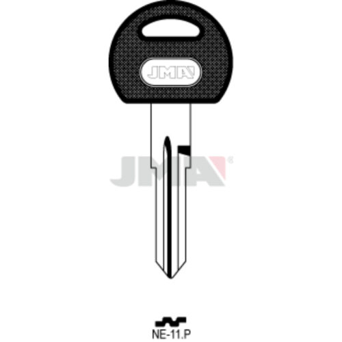 Chei Otel Plastic Negru NE-11.P